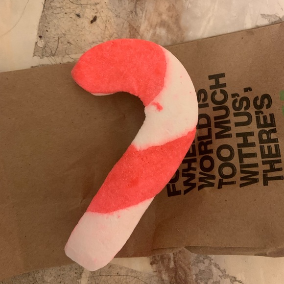 Lush Bath & Body Lush Candy Cane Bubble Bar Poshmark